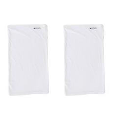 비안 자외선 차단 귀걸이 쿨 마스크, 화이트, 2개