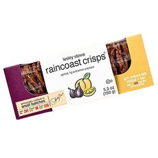 lesley stowe raincoast crisps 穀物脆餅 杏桃檸檬無花果口味, 150g, 1盒