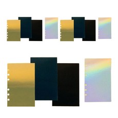 lucalab ARCHIVE 6孔補充內頁 紙質封面 金屬套組, 3套