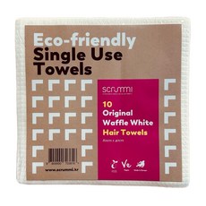 Scrummi 經典毛巾, 1個, 白色