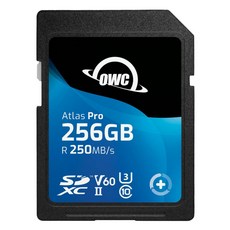 OWC Atlas Pro SD V60 記憶SD卡 SDXC UHS-II 250MB/s OWCSDV60P0256, 256GB