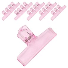 Maket Gamseong 透明冰塊造型夾子 粉紅色, 20個, 1入