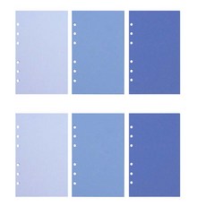 lucalab Archive 6孔彩色筆記本補充內頁組 C, 2套