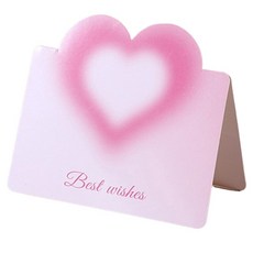 Maket Gamseong 夢想愛情留言卡, 粉紅色, 100個