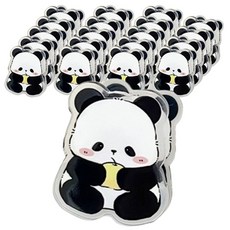 Maket Gamseong 熊貓系列 夾子 熊貓B, 20個, 1入