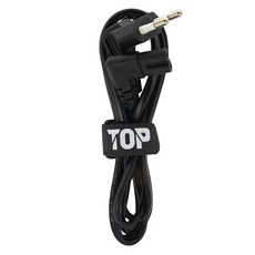 soltop 韓國製 AC 8字型兩端彎頭電源線 電源插頭 電源線 黑色 SOLTOP-1835, 1個, 3m