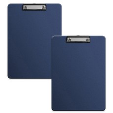 Kohimo A4 PP材質文件板夾 3mm 3W321, 海軍藍, 2個