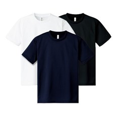 람블라 남성용 드라이 기능성 쿨론 헬스 운동 반팔 티셔츠 3장 세트