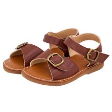 BabyZZam 女童金色太陽涼鞋