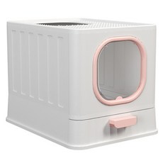 Gato 框架頂開貓咪廁所, 1個, 粉色