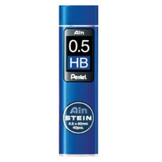 Pentel 飛龍文具 Ain STEIN 自動鉛筆芯 HB C275-HB, 0.5mm, 10個