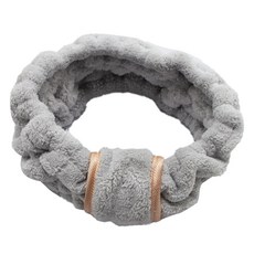 Johnny Free洗臉髮帶, 1個, 灰色