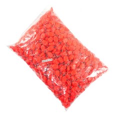 Sea Time 大容量釣魚線固定線擋 紅色, 1000個, 線擋1000紅色