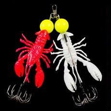 Sea Time 雙球蟹章魚木蝦 粉紅色 + 白色 組合, 1套