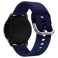 ZELSEN 矽膠運動錶帶智慧手錶錶帶, S3 海軍藍
