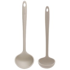 Harmony 烹飪工具2件組, 可可灰, Plus 湯勺 + 湯勺, 1套