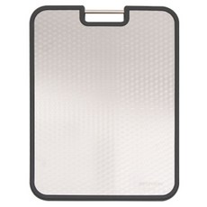 BESTHEIM Master不鏽鋼雙面砧板, 銀色, 1個