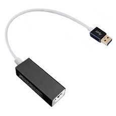 노뉴 USB 3.0 기가 랜젠더 랜카드, NONEW-GLU30B(블랙), 1개