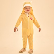 Care Bears兒童款柔軟愛心熊配色泳裝+遮陽帽組