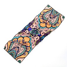 Sonio 彩色圖案涼感運動毛巾 30 x 100 cm, 1個, 04 民族風