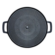 flyingcook Hanaro 多功能烤盤 黑色, 32cm, 1個