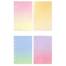 루카랩 아카이브 6공 그라데이션 트레이싱 노트 리필속지, 20매, 1세트