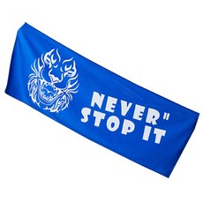 소니오 극세사 아트 스포츠 타월 40 x 110 cm, 06 네버스탑, 1개