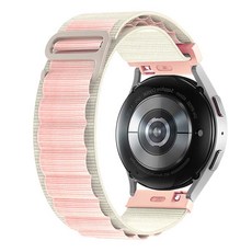 젤센 알파인 루프 스마트워치 스트랩 20mm, R8_핑크라인