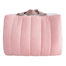 vivienda 莫代爾涼感雙面材質二合一午睡枕墊, 粉紅色