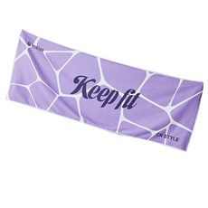 소니오 극세사 아트 스포츠 타월 40 x 110 cm, 05 킵핏, 1개