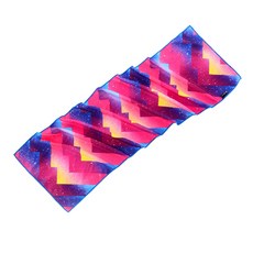 소니오 컬러풀 패턴 쿨 스포츠 타월 30 x 100 cm, 13 갤럭시, 1개