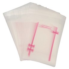 Maket Gamseong 貼紙 道具 包裝, 7個, 粉紅緞帶