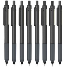 PEONIST Spot 0.5mm 凝膠原子筆, 01 黑色, 8個