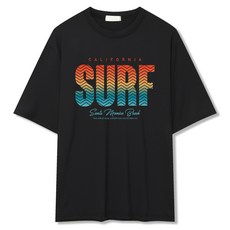 ILLUSO 聖塔莫尼卡海灘 寬鬆版 防磨衣 短袖 T恤