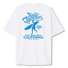 ILLUSO 男女通用 Surf Camp 寬鬆版防磨短袖T恤