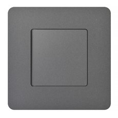 第一電氣 Square 正方形 3路 1開關 深灰色, 1個