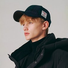 휠라 남녀공용 해리스 트위드 볼캡 FS3CPE6309X, 다크네이비, 1개