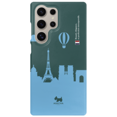 아가타 파리실루엣 슬림 하드 휴대폰 케이스