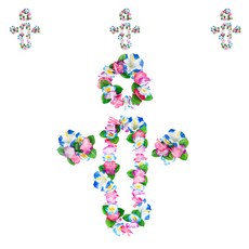 Maket Gamseong Happy Party花瓣飾品組, 4套, 17