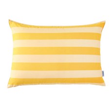 韓國 amante 雪梨半超細纖維雙層枕頭套, 黃色, 1個