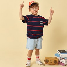 초코몽 아동용 디자인 단가라 티셔츠