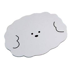 Buybeam 比熊犬珪藻土地墊, 單一顏色