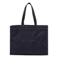 JILLSTUART 紙靛藍色牛仔橫式環保袋