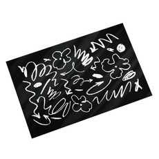 바이빔 소프트 규조토 매트, 그래피티 블랙