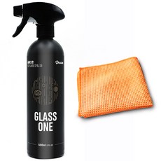 Driview Glass One 玻璃撥水清潔鍍膜劑 + 鬆餅格玻璃巾套組, 1套