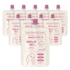 Amino Fit S胺基酸BCAA補充果凍飲 酸櫻桃味, 110g, 10個