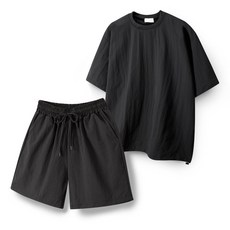 해리슨 남성용 아노락 반팔 반바지 셋업 MDL1494