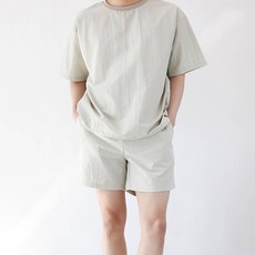 해리슨 남성용 아노락 반팔 반바지 셋업 MDL1494