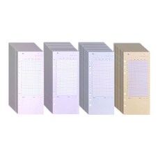 루카랩 A5 6공 슬림 투데이 4달 플래너 리필속지, 32개입, 4개
