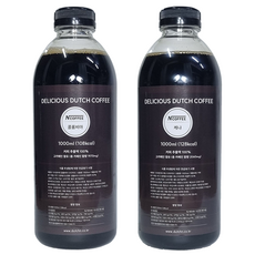 N Coffee 冷萃咖啡 哥倫比亞 1000ml + 肯亞 1000ml 冰滴咖啡, 1L, 1套